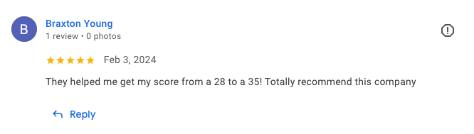 Braxton Young's Review